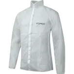 Force Pláštěnka PVC suchý zip čirá