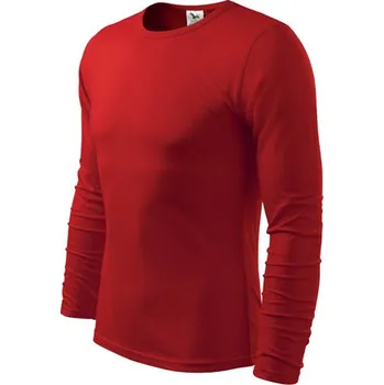Pánské tričko MALFINI Triko FIT-T LONG SLEEVE MAN 160g, různé barvy Velikost XL červené
