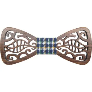 Motýlek Vyřezávaný dřevěný motýlek Miranda 02