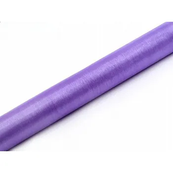 PartyDeco Organza 36 cm x 9 m, fialová