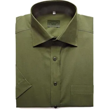 Pánská košile HEDVA ČESKÝ BROKÁT Košile rybářská košile 100% ba ELEGANT/kr - VÝŠIVKA NA OBJEDNÁVKU Velikost: 41/42, Výšivka: bez výšivky, Umístění: žádné