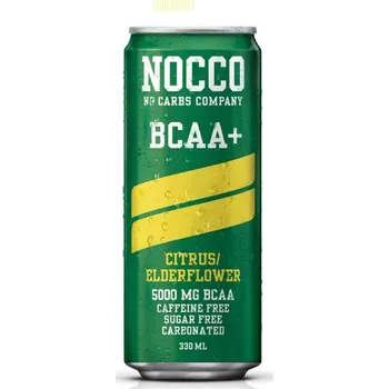 Aminokyselina NOCCO BCAA+ 330 ml, citron/bezový květ