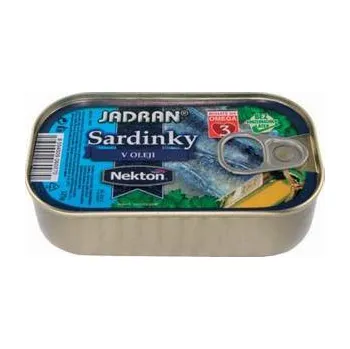 SARDINKY V OLEJI 125G NEKTON