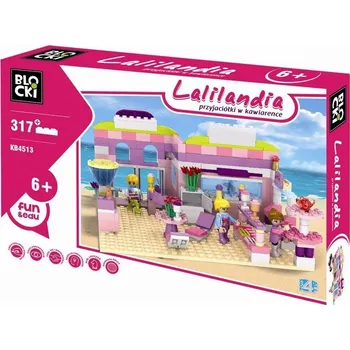 ostatní stavebnice Blocki Lalilandia S přáteli v kavárně 317 dílů