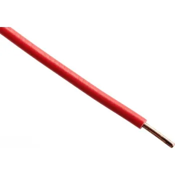 elektrický kabel CY 2, 5 H07V-U 2, 5 rudý