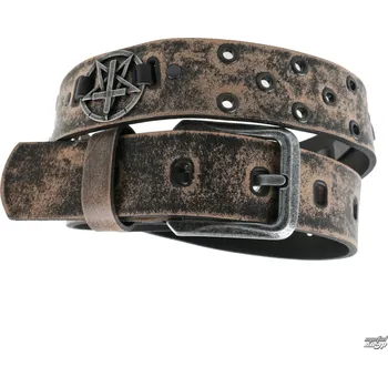 Opasek pásek Pentagram Cross - brown - LSF2 27