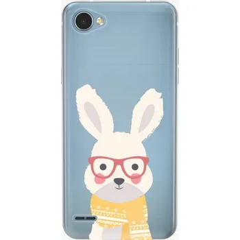 Pouzdro na mobilní telefon iSaprio Smart Rabbit pro LG Q6