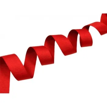 Popruh lemovka 20 mm, červená barva