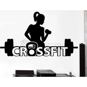 Samolepící dekorace Samolepicí dekorace - CrossFit - dekorace-steny.cz - 40 x 70 cm - 814