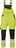Červa Knoxfield Hi-Vis reflexní kalhoty s laclem žluté, 46