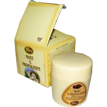 Masážní přípravek Pleva Mast s propolisem Mini 22 g
