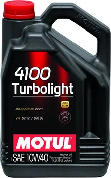 Motorový olej Motul 4100 Turbolight 10W-40