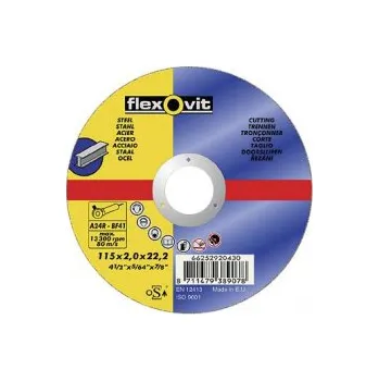 Řezný kotouč Kotouč Flexovit, na kov, 115 x 22,23 x 2 mm, profi 501350