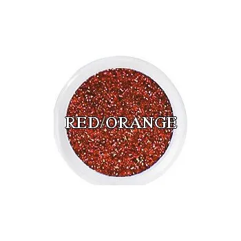 Přípravek na nehty Laser glitter - RED/ORANGE 300