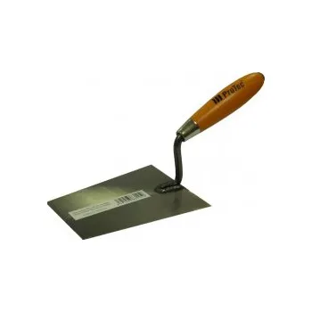 Zednická lžíce ProTec lžíce, zednická, ocelová, broušená, 180 x 130 mm 803146