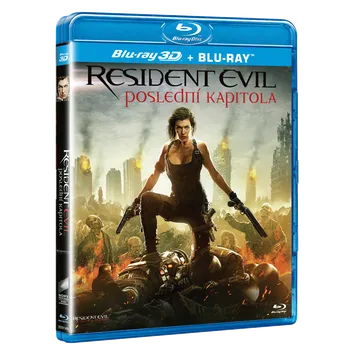 Blu-ray film Resident Evil: Poslední kapitola (2016)