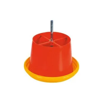 krmítko pro hospodářská zvířata TOPTRADE krmítko automat, stacionární, závěsné, pro kuřata, 12l 308079