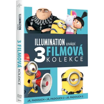 Sběratelská edice filmů DVD Kolekce Já, padouch 1-3 (2017) 3 disky