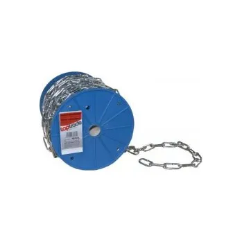 Řetěz TOPTRADE řetěz nezkoušený, dlouhé oko, na cívce, 10 mm x 10 m 707016