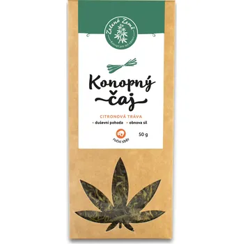 Čaj Zelená země Konopný čaj s citrónovou trávou 50 g