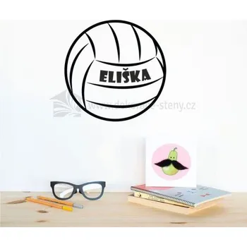 Samolepící dekorace Samolepicí dekorace - Volejbal - dekorace-steny.cz - 30 x 30 cm - 797