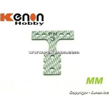 RC vybavení PN Racing Mini-Z MR03 MM Silver Carbon T-Plate #3
