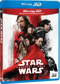 Blu-ray film Blu-ray Star Wars: Epizoda VIII Poslední z Jediů 2D + 3D (2017) 3 disky