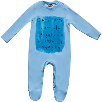 Kojenecký overall F & F Kojenecký modrý overal pro miminka Velikost: 74