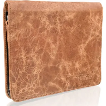 Kosmetická taška Woodland Leathers toaletní taška BR 3003 Tan