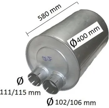 Tlumič výfuku Tlumič výfuku MAN HOLC (PR 68.41-5)