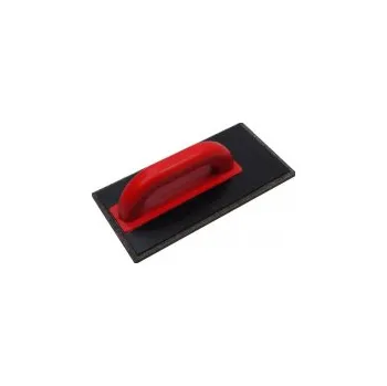 Zdenické nářadí TOPTRADE hladítko ABS, posunuté, plsť hnědá, 280 x 140 x 10 mm 106505