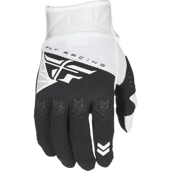 Moto rukavice Fly Racing F-16 2018 rukavice bílé/černé