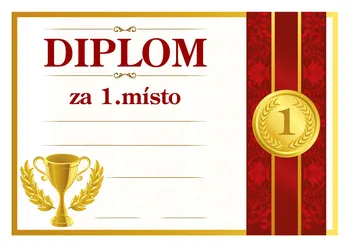 Poháry.com Diplom D193 1. místo 