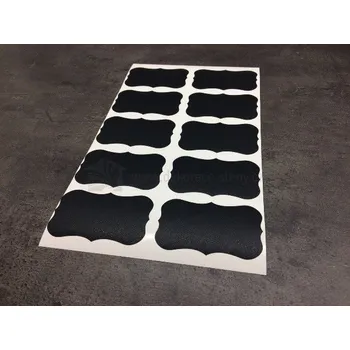 Samolepící dekorace Dekorace-steny.cz - Samolepky na kořenky - Retro obdélník - 636