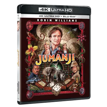 Blu-ray film Blu-ray Jumanji 4K Ultra HD Blu-ray (1995) 2 disky