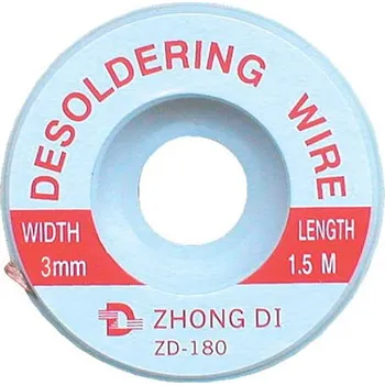 Páječka Punčoška k odsávání cínu 3,0mm/1,5m