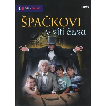 Seriál DVD Špačkovi v síti času (2013) 8 disků