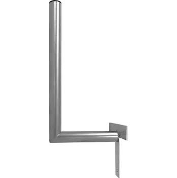 Anténní držák Anténní držák 25cm na zeď, trubka 42/2mm, výška 46cm žár.