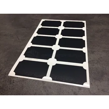 Samolepící dekorace Dekorace-steny.cz - Samolepky na kořenky - Obdélník se zkosenými rohy - 633