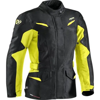 Moto bunda SUMMIT 2 LADY - 1072 dámská žlutá textilní moto bunda IXON - S