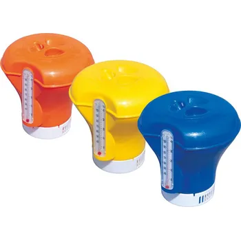 Bazénový plovák Bestway 58209 Dávkovací plovák na chemii s teploměrem do bazénu