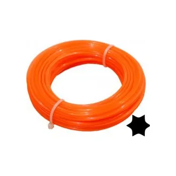 Struna do sekačky TOPTRADE struna do sekačky, plastová, průřez hvězda, 2 mm x 15 m 307037 AKCE