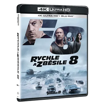 Rychle a zběsile 8 (2017) Blu-ray film Rychle a zběsile 8 (2017)
