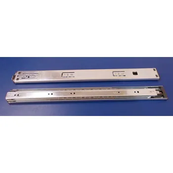 Nábytkové kování Kuličkový plnovýsuv PUSH, zn.Strong- kick ,délka 550mm, bal=1pár