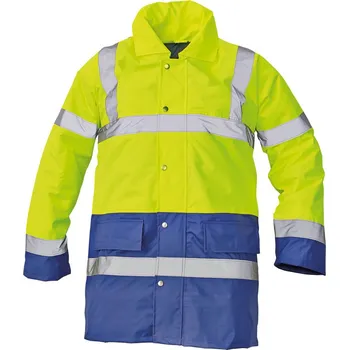 pracovní bunda CERVA Sefton žlutá/royal modrá