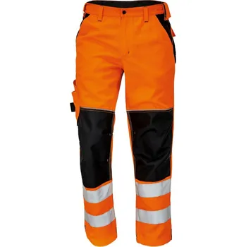 montérky Červa Knoxfield Hi-Vis reflexní kalhoty oranžové