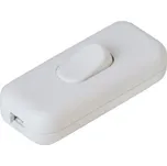 Vypínač mezišňůrový 250V/2,5A bílý HADEX