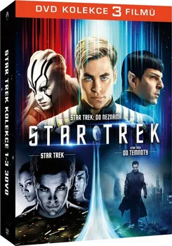 Sběratelská edice filmů DVD Kolekce Star Trek 1-3 (2016) 3 disky