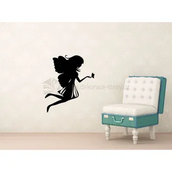 Samolepící dekorace Dekorace na stěnu - Víla - dekorace-steny.cz - 40 x 50 cm - 790