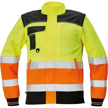 pracovní bunda CERVA Knoxfield Hi-Vis reflexní blůza žlutá/oranžová